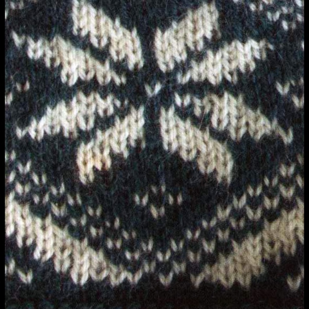 NWT IZOD Peacoat Blue Long Sleeve Fair Isle Quarter-Zip Sweater M - Picture 7 of 9